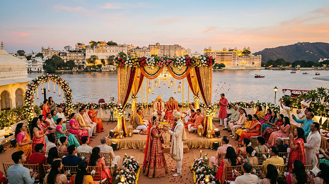 view of destination wedding